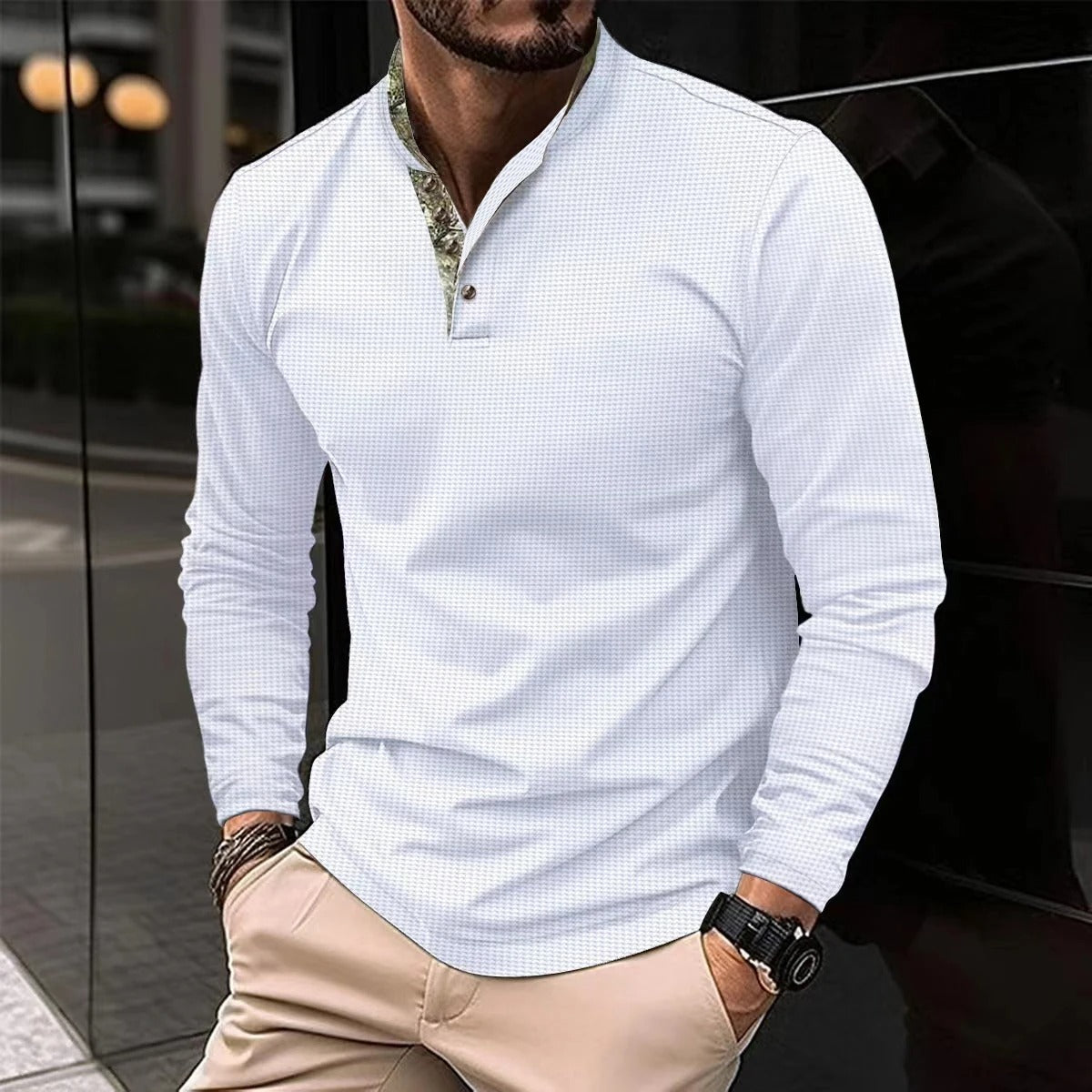 Image of Jerry | Men's Slim-Fit Casual Shirt