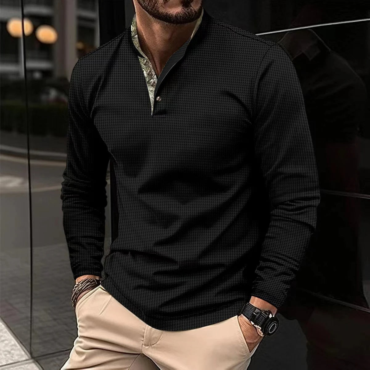 Image of Jerry | Men's Slim-Fit Casual Shirt
