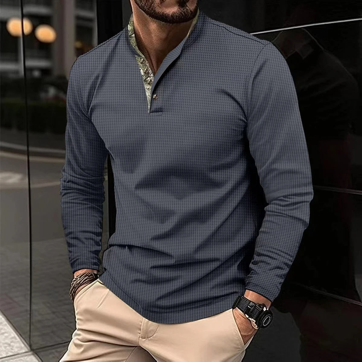 Image of Jerry | Men's Slim-Fit Casual Shirt