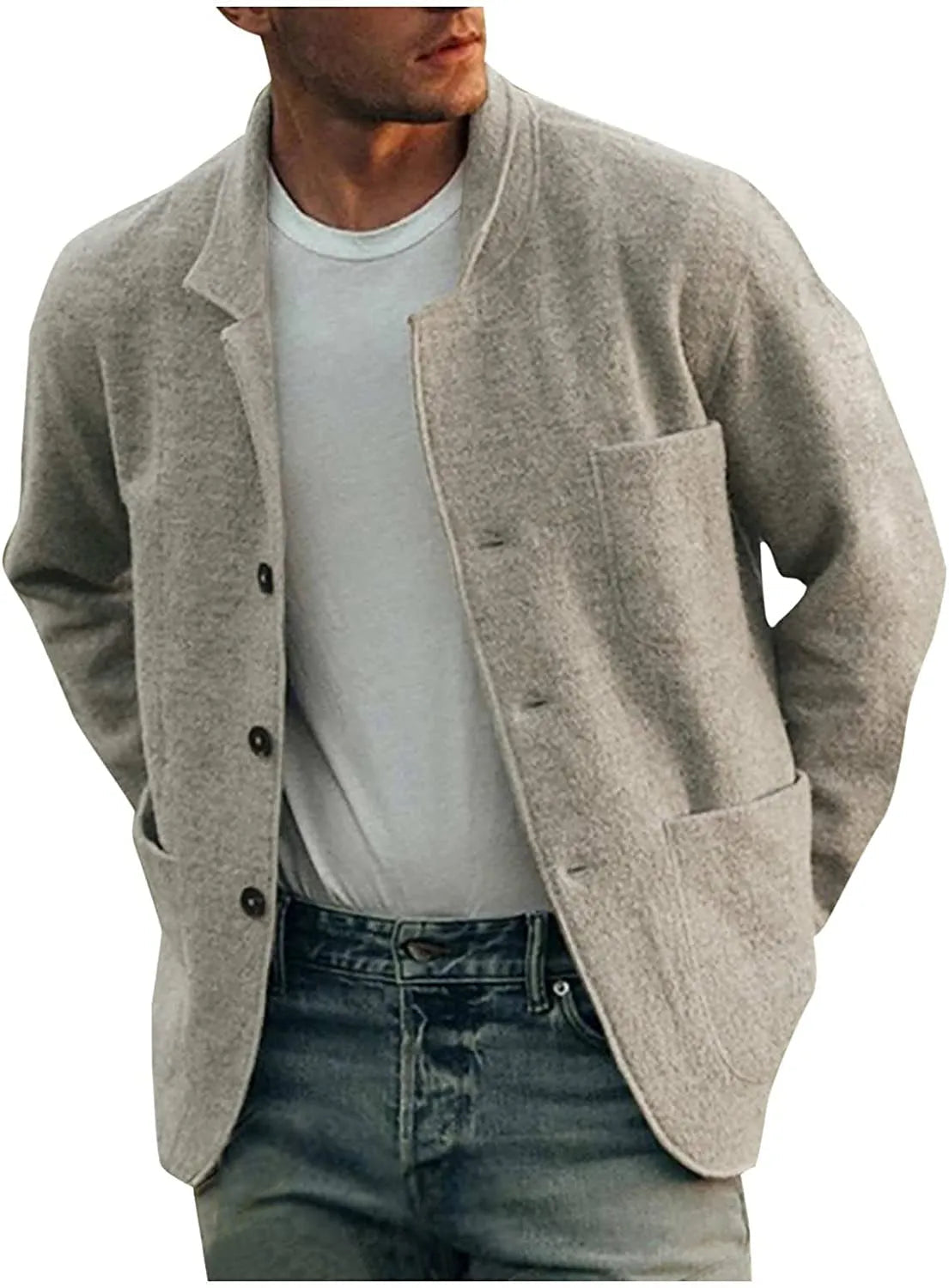 Image of Jesse | Men's Button-Down Casual Jacket
