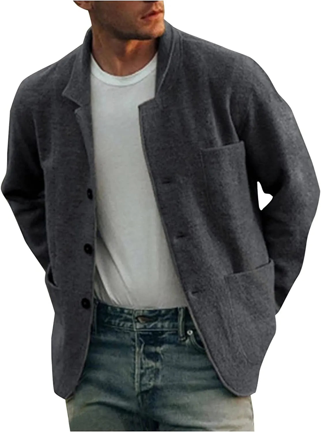 Image of Jesse | Men's Button-Down Casual Jacket