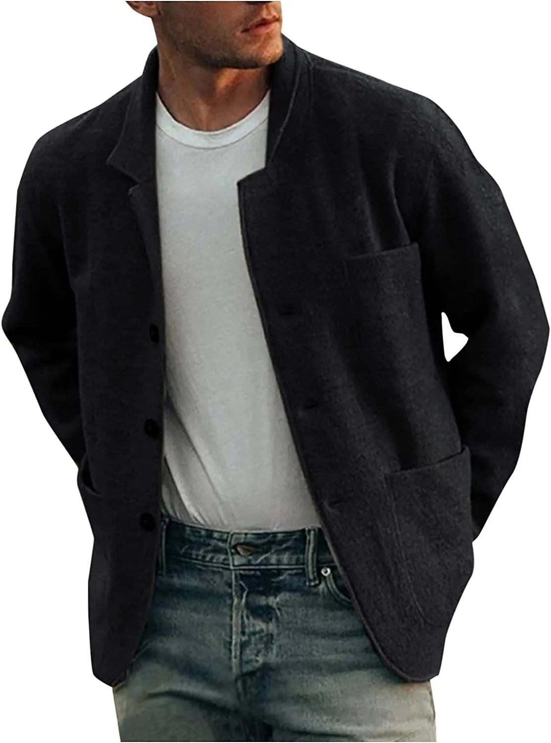 Image of Jesse | Men's Button-Down Casual Jacket