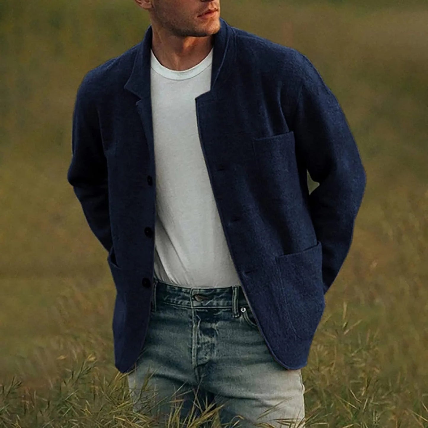Image of Jesse | Men's Button-Down Casual Jacket