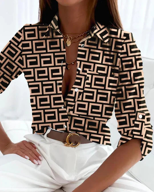 Image of Joan | Women's Button-Down Blouse