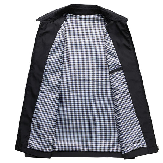 Image of Johnathan | Men's Zip-Up Casual Jacket