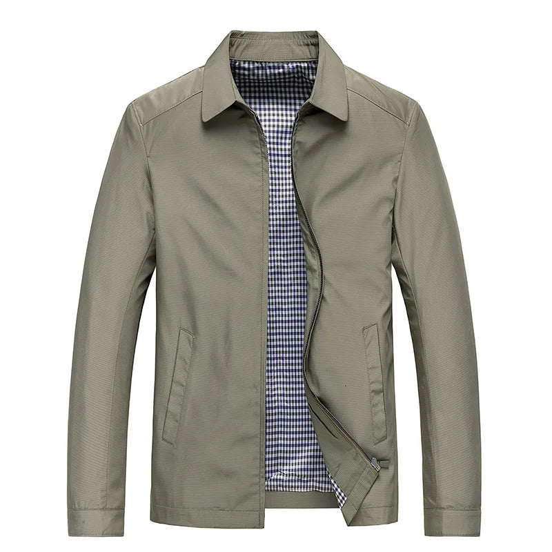 Image of Johnathan | Men's Zip-Up Casual Jacket