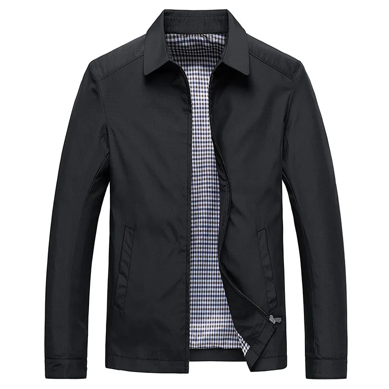 Image of Johnathan | Men's Zip-Up Casual Jacket