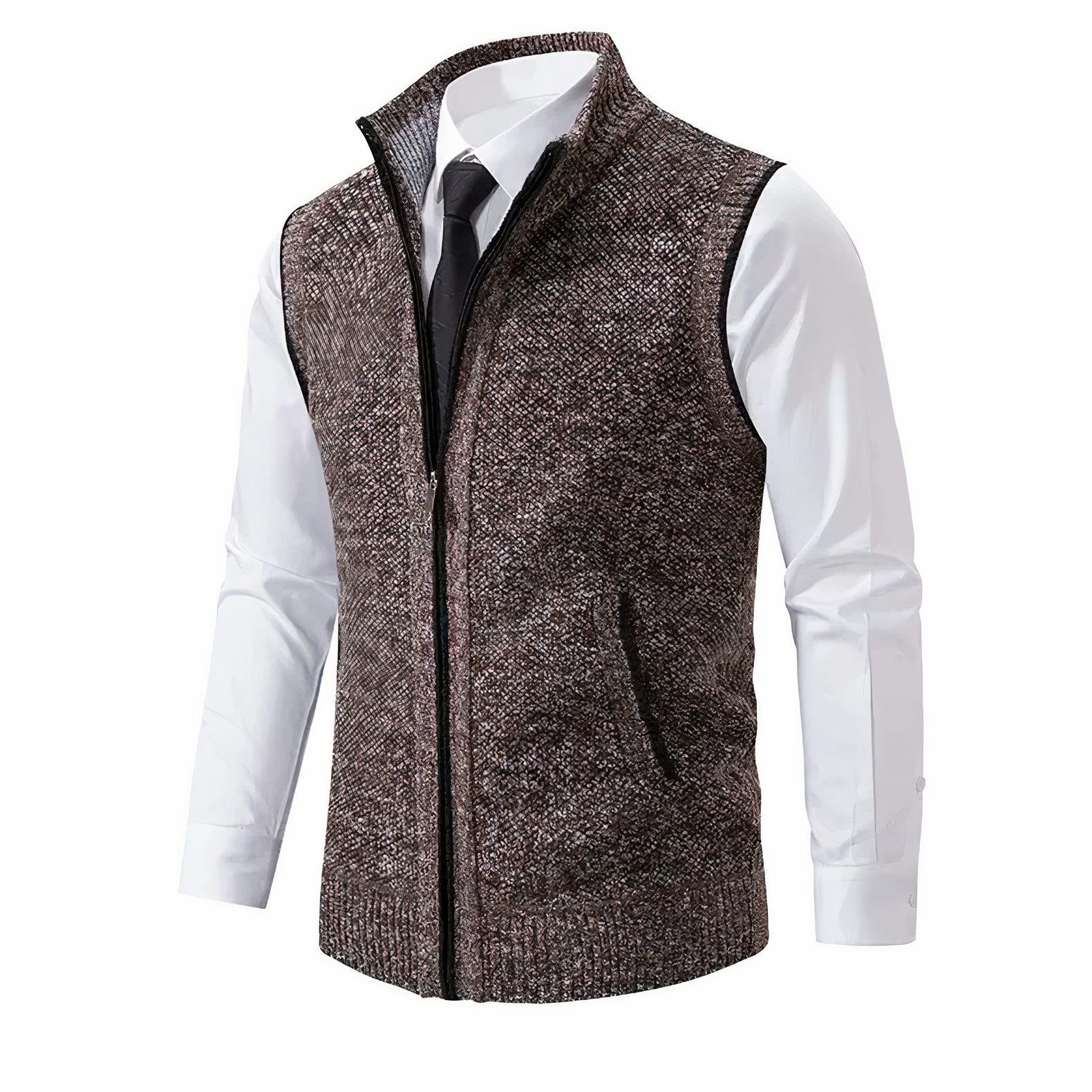Image of Jonas | Men's Zip Up Casual Vest