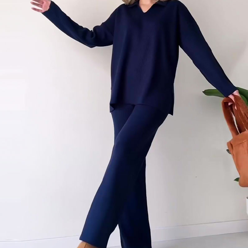 Image of Jonas | Women's Relaxed Fit Two-Piece Pants Set