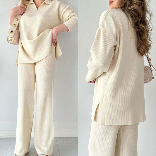 Image of Jonas | Women's Relaxed Fit Two-Piece Pants Set