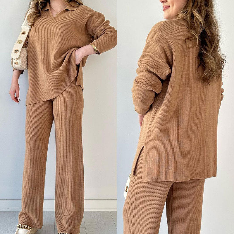 Image of Jonas | Women's Relaxed Fit Two-Piece Pants Set