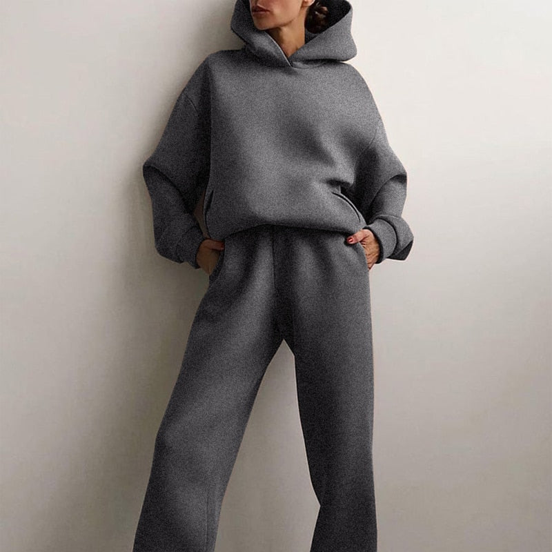 Image of Jordan | Women's Relaxed Fit Hoodie Sweatpants Set