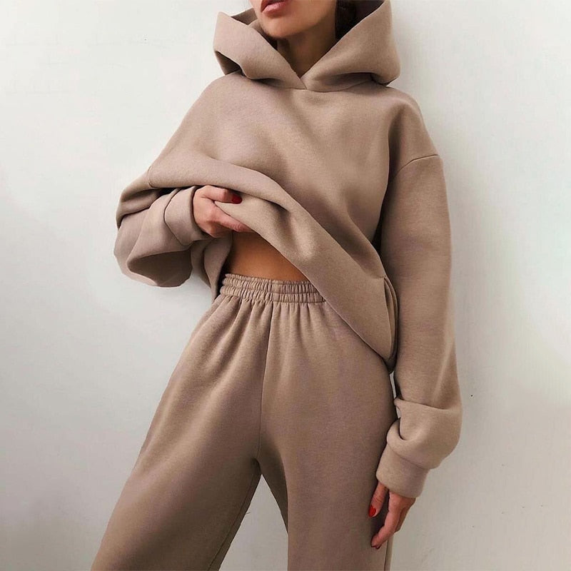 Image of Jordan | Women's Relaxed Fit Hoodie Sweatpants Set