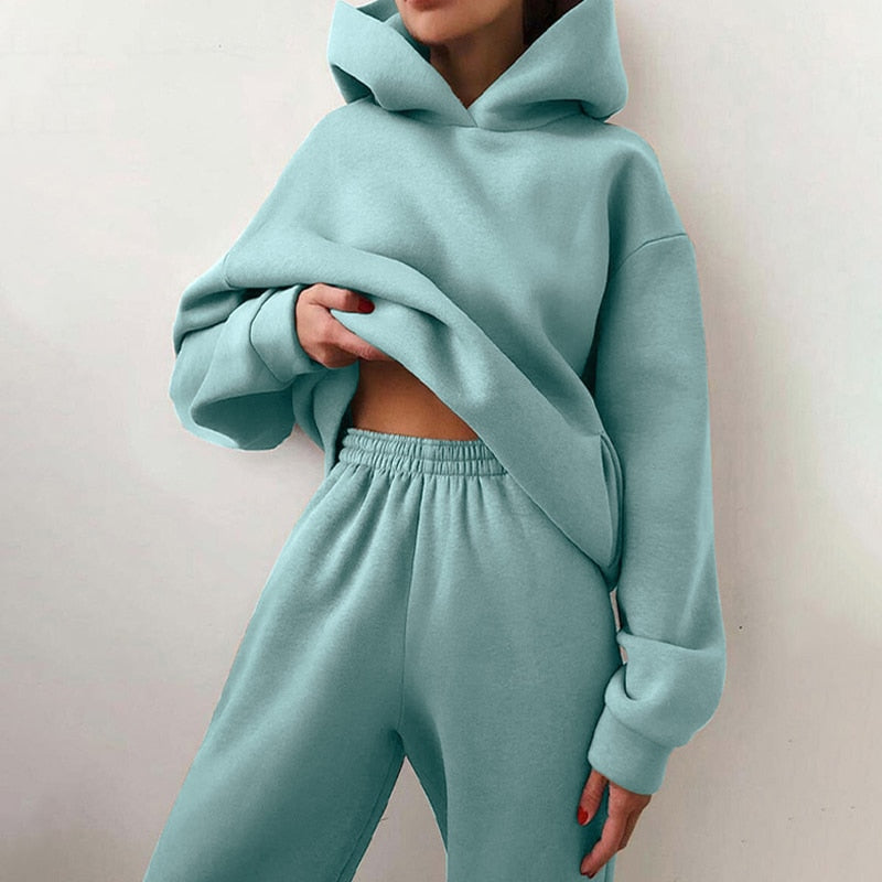 Image of Jordan | Women's Relaxed Fit Hoodie Sweatpants Set