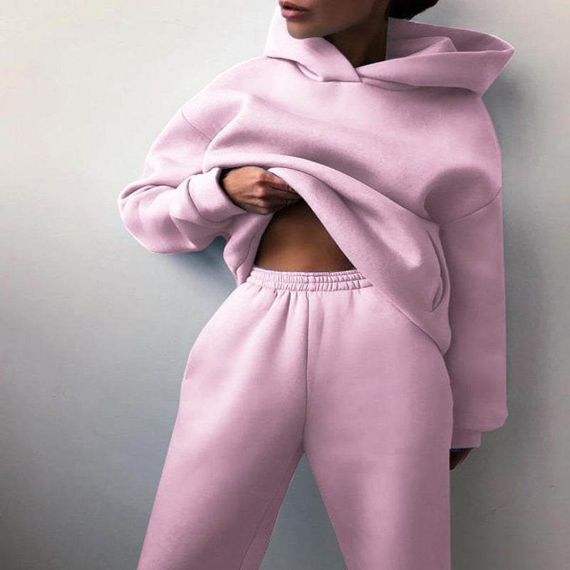 Image of Jordan | Women's Relaxed Fit Hoodie Sweatpants Set