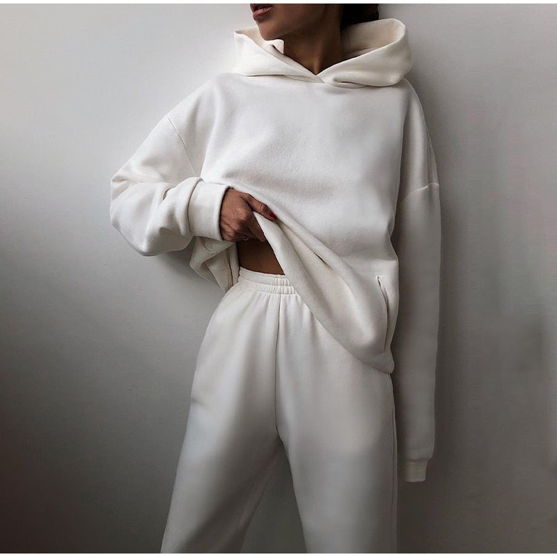 Image of Jordan | Women's Relaxed Fit Hoodie Sweatpants Set