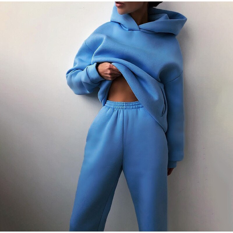 Image of Jordan | Women's Relaxed Fit Hoodie Sweatpants Set