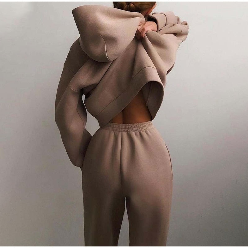 Image of Jordan | Women's Relaxed Fit Hoodie Sweatpants Set