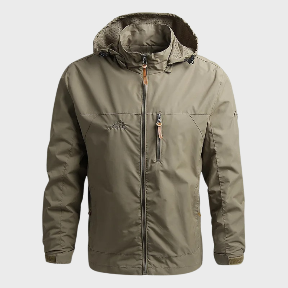 Image of Joseph | Men's Hooded Full Zip Outdoor Jacket