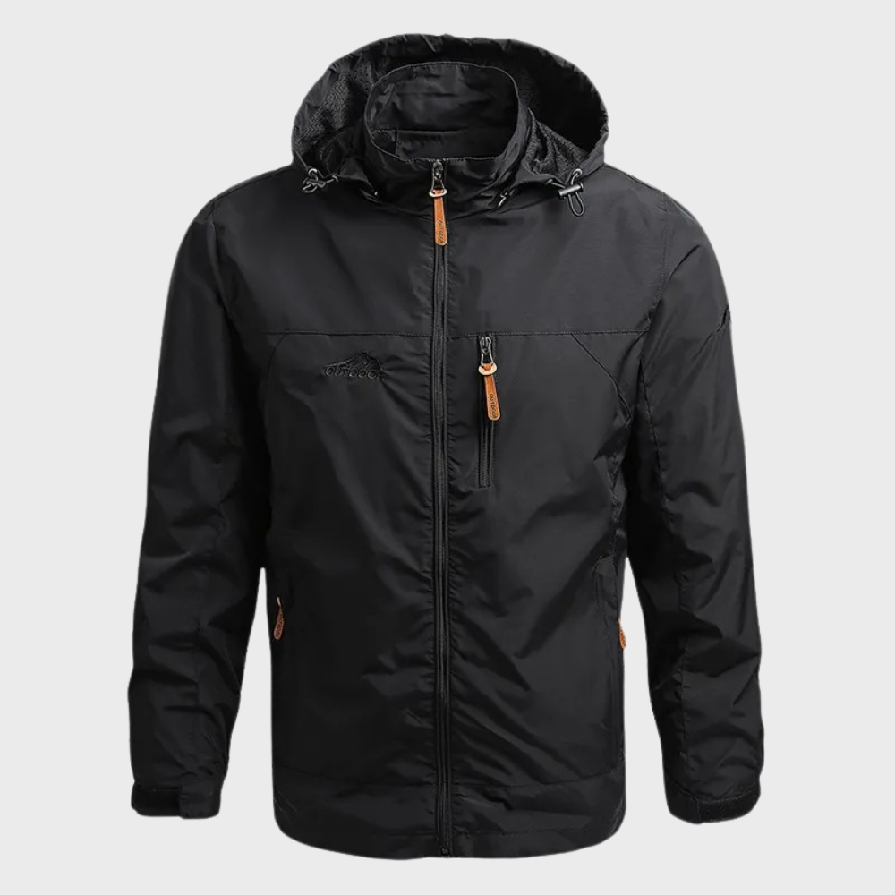 Image of Joseph | Men's Hooded Full Zip Outdoor Jacket