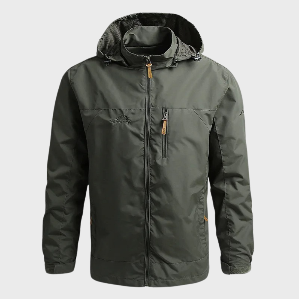 Image of Joseph | Men's Hooded Full Zip Outdoor Jacket