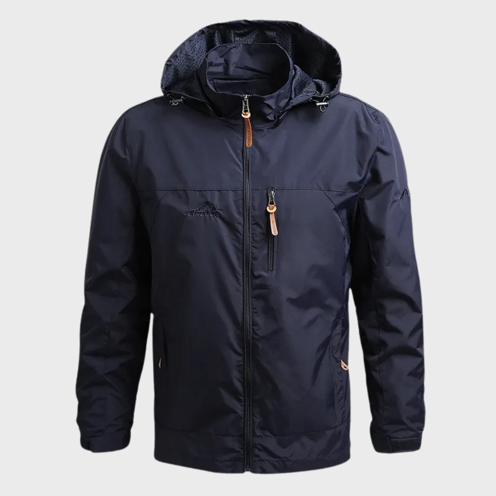Image of Joseph | Men's Hooded Full Zip Outdoor Jacket