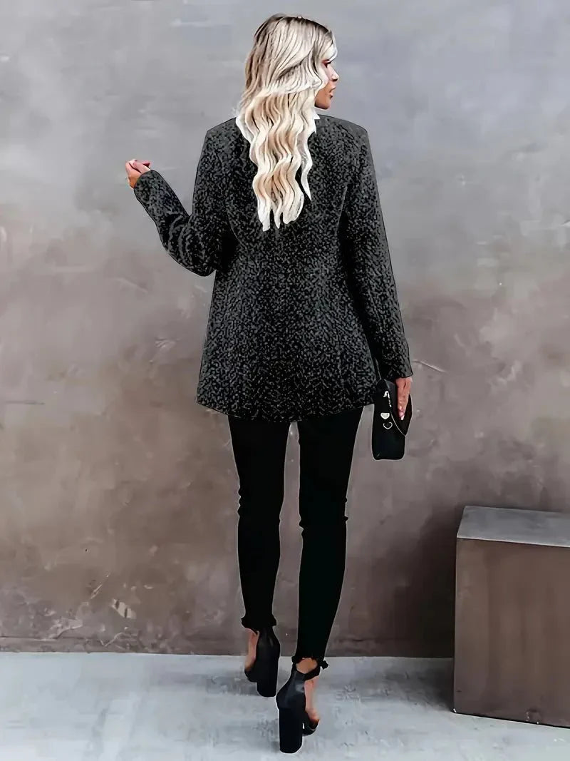 Image of Judy | Women's Collarless Long Coat