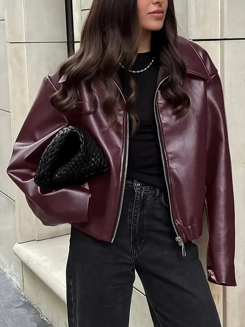 Image of Judy | Women's Relaxed Fit Bomber Jacket