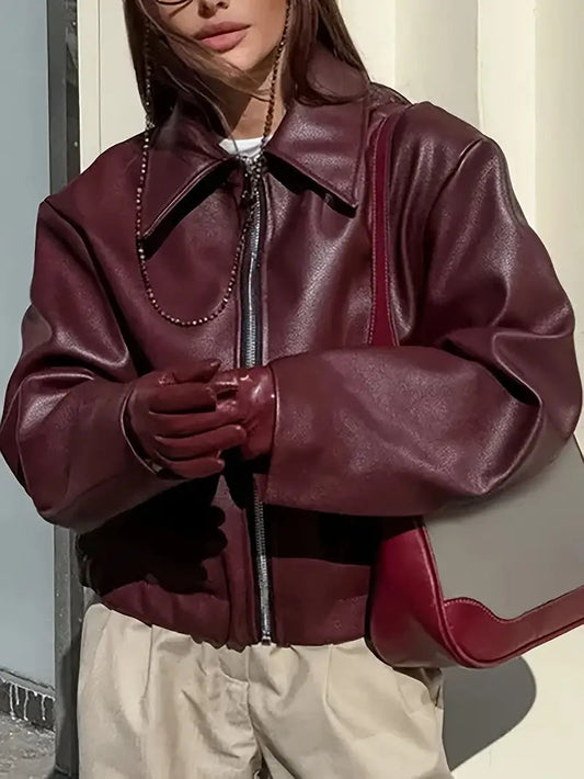Image of Judy | Women's Relaxed Fit Bomber Jacket