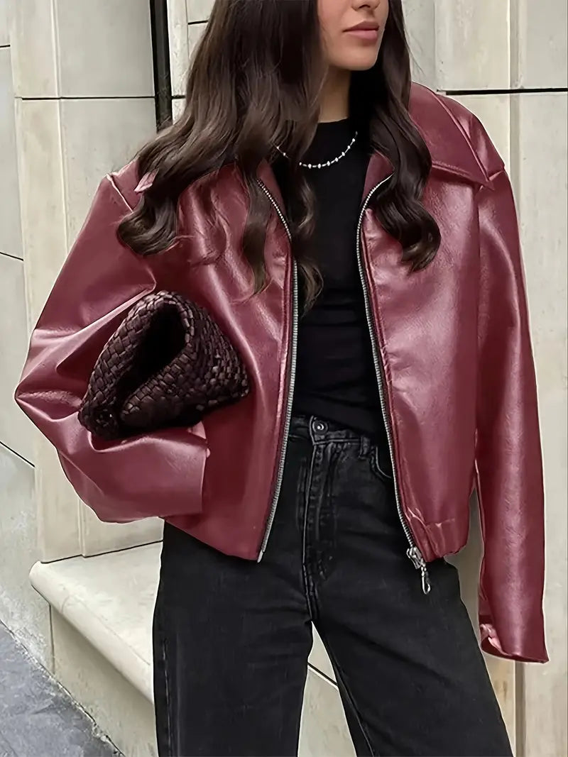 Image of Judy | Women's Relaxed Fit Bomber Jacket