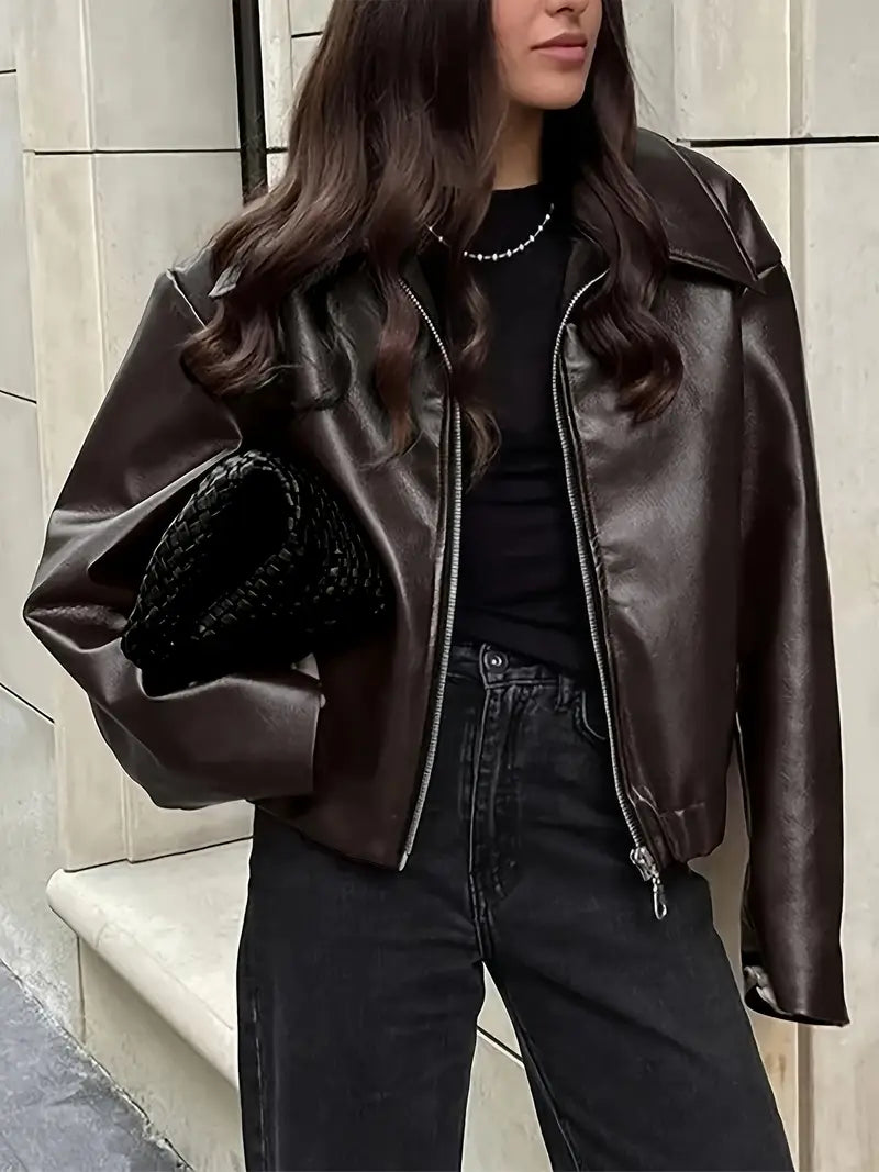 Image of Judy | Women's Relaxed Fit Bomber Jacket