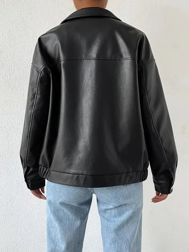 Image of June | Women's Oversized Zip Up Jacket