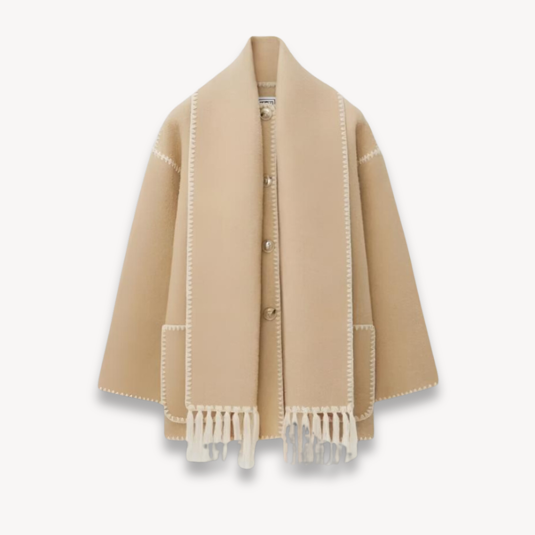 Image of Kara | Women's Cape Front Short Jacket