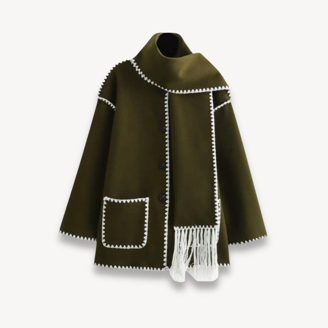 Image of Kara | Women's Cape Front Short Jacket