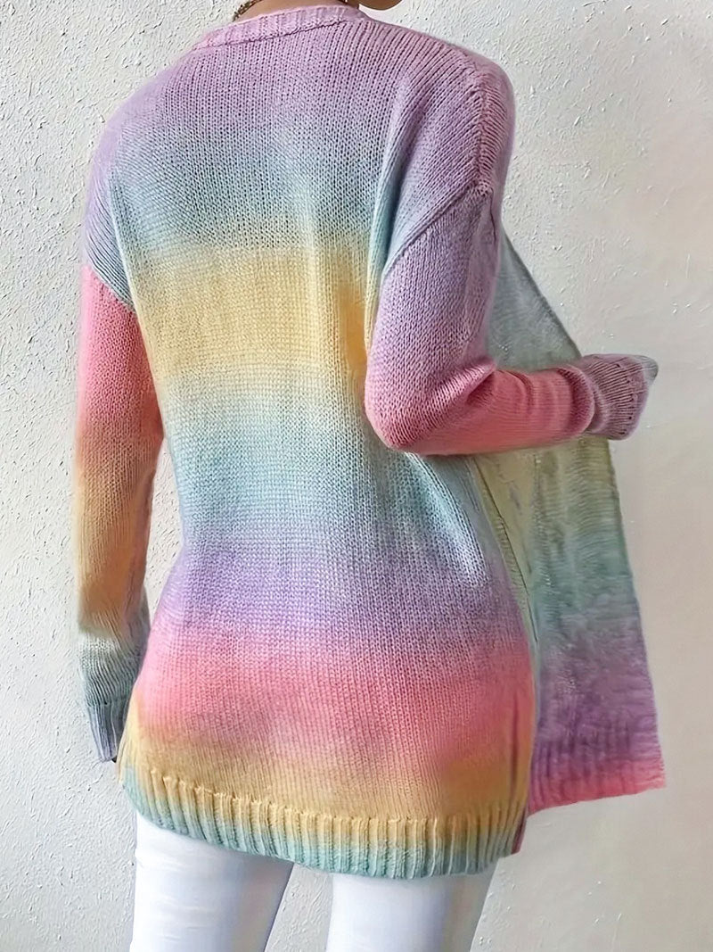 Katelyn | Women's Long Cable Knit Cardigan - Image 3