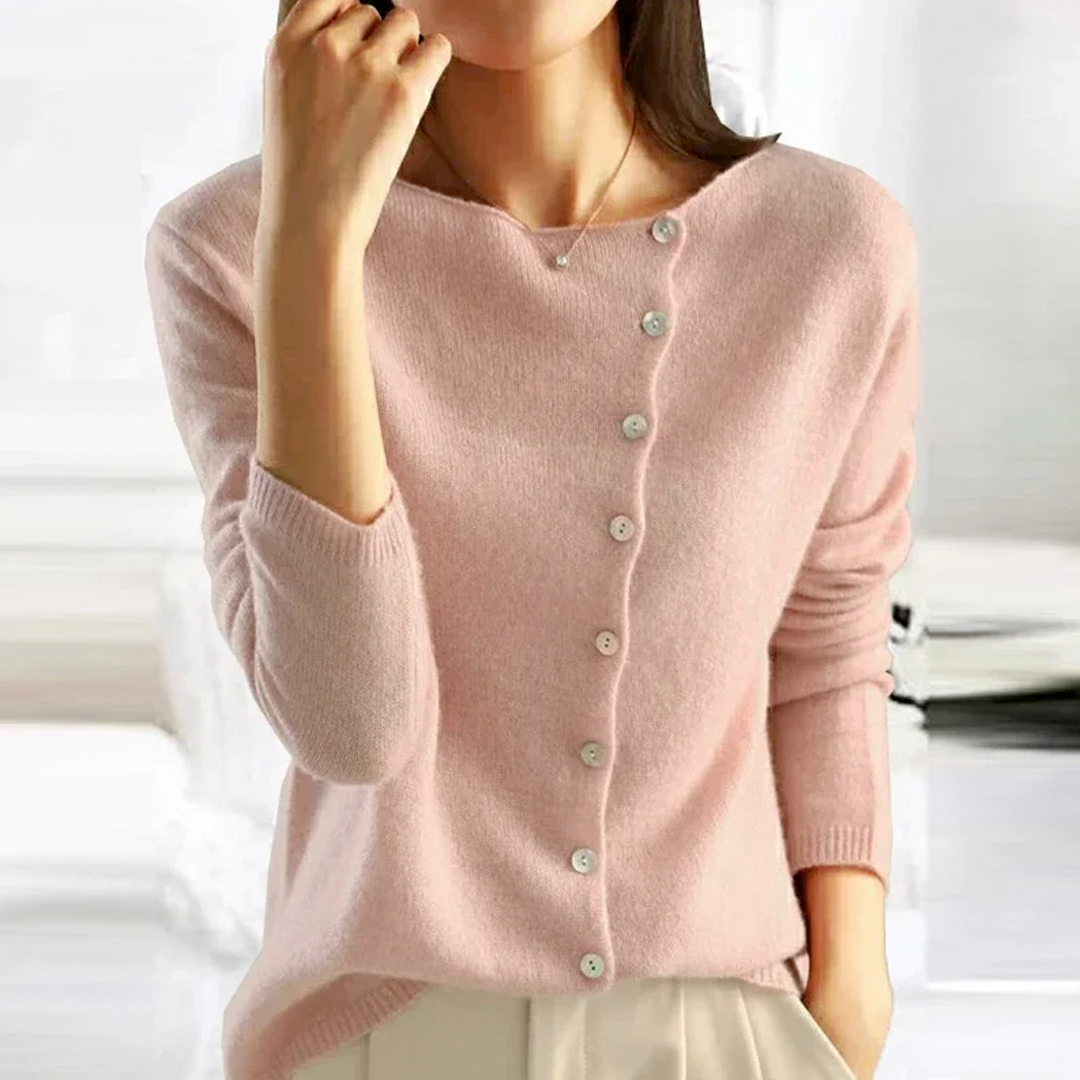 Image of Katherine | Women's Button-Down Fitted Cardigan
