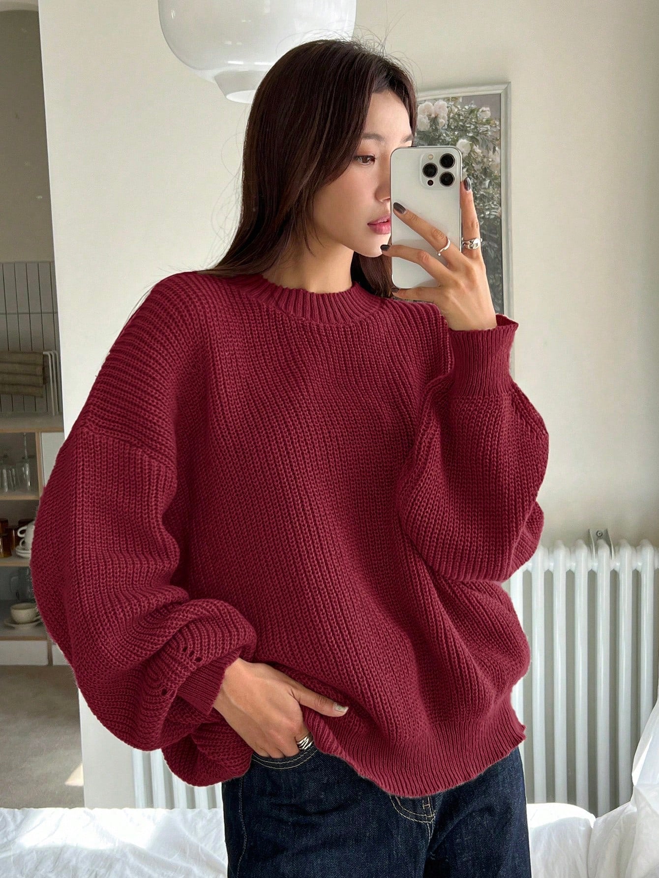 Image of Katherine | Women's Oversized Knit Sweater