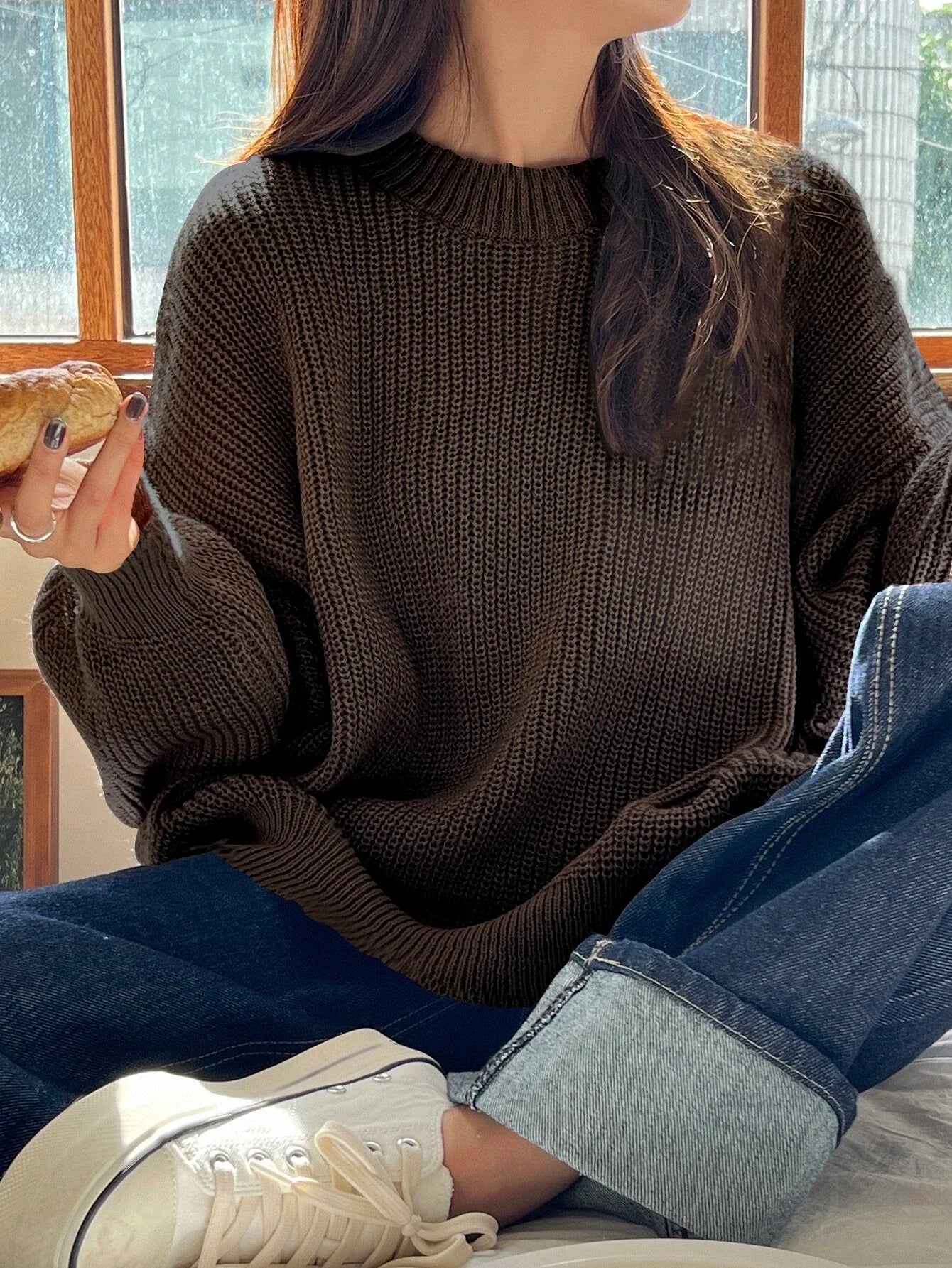 Image of Katherine | Women's Oversized Knit Sweater