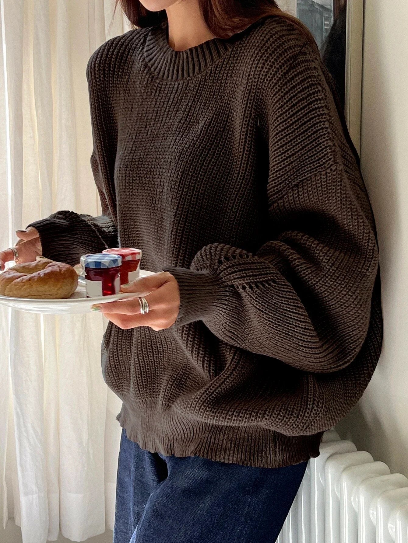 Image of Katherine | Women's Oversized Knit Sweater