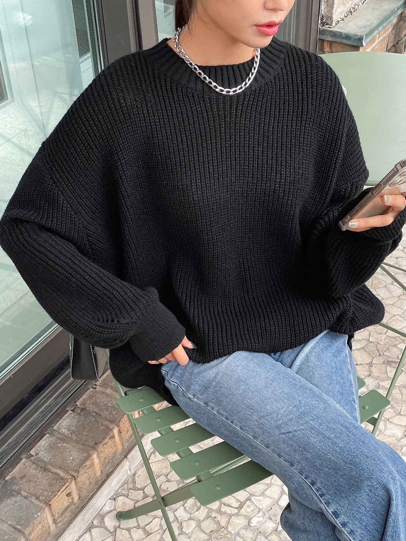 Image of Katherine | Women's Oversized Knit Sweater