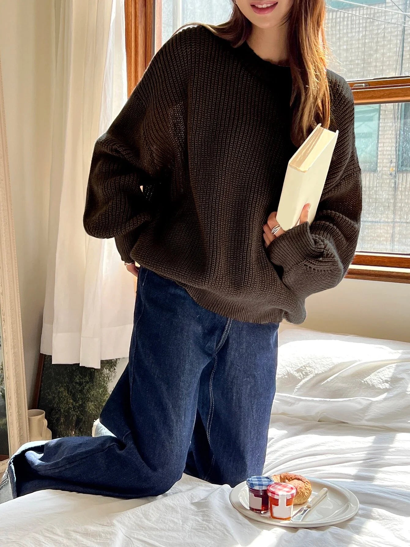 Image of Katherine | Women's Oversized Knit Sweater