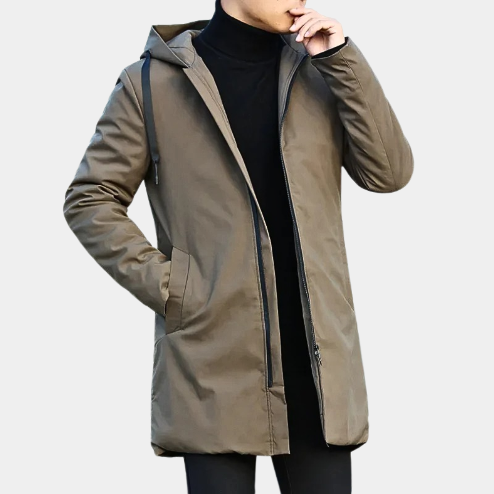 Image of Keith | Men's Hooded Zip-Up Jacket