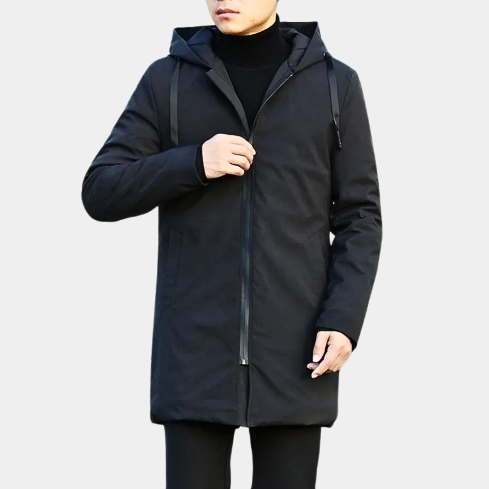 Image of Keith | Men's Hooded Zip-Up Jacket