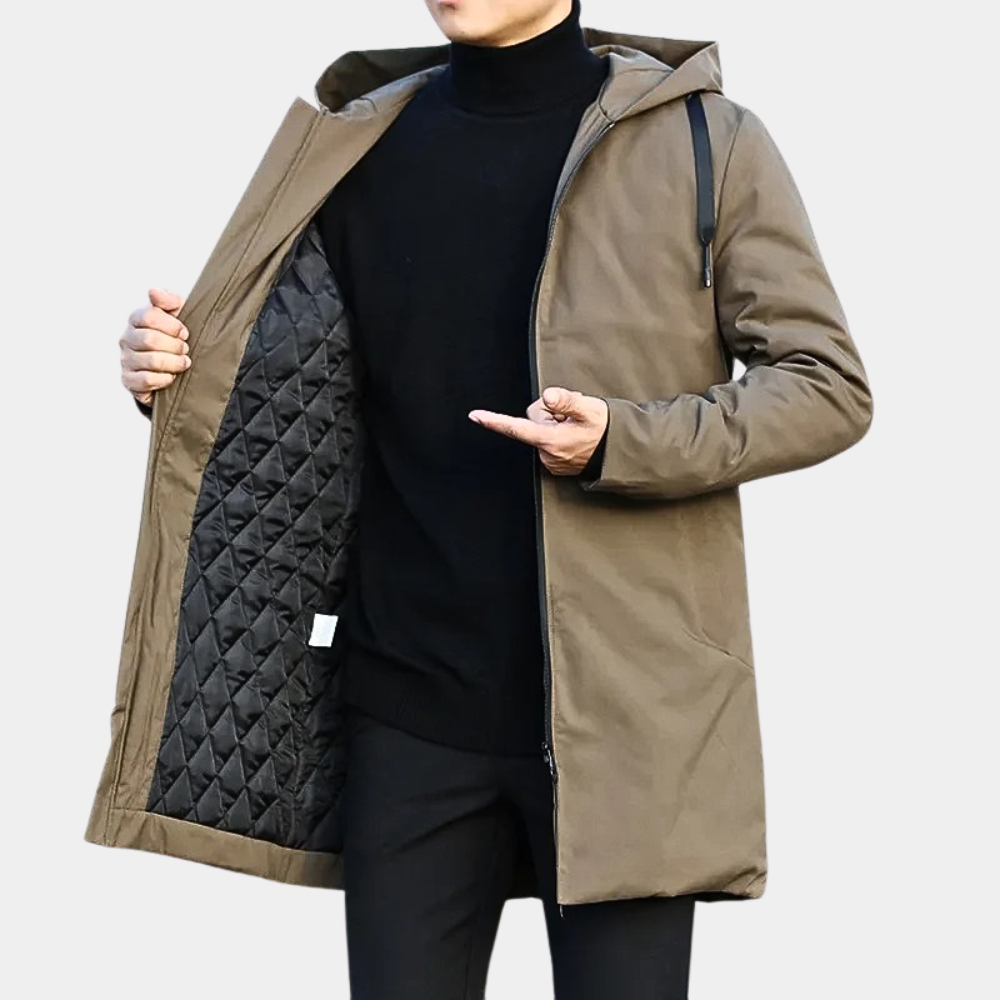 Image of Keith | Men's Hooded Zip-Up Jacket