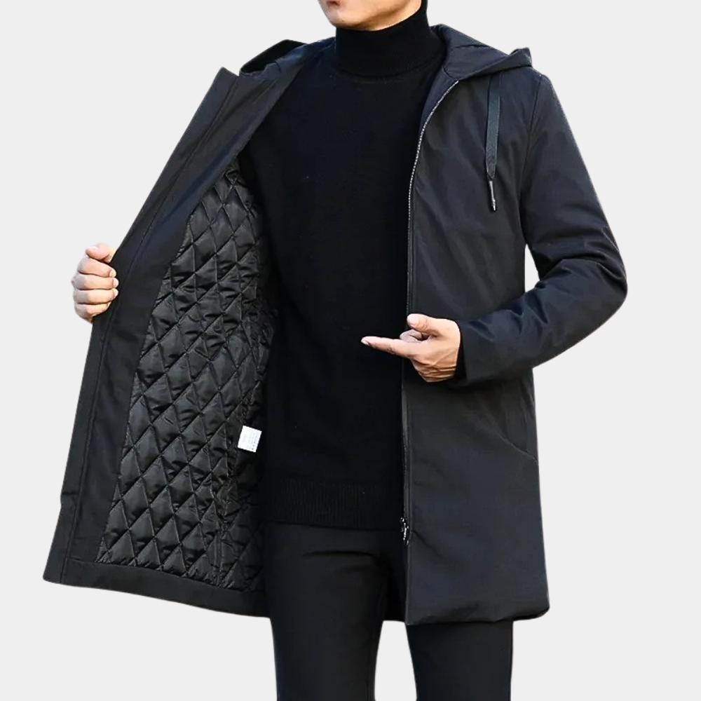 Image of Keith | Men's Hooded Zip-Up Jacket