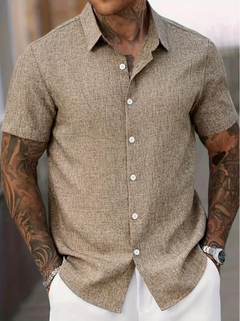 Keith | Men's Button-Down Casual Shirt - Image 1