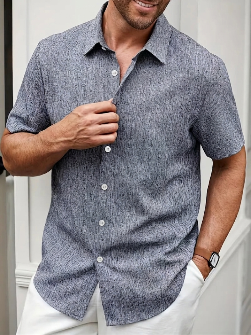 Keith | Men's Button-Down Casual Shirt - Image 3