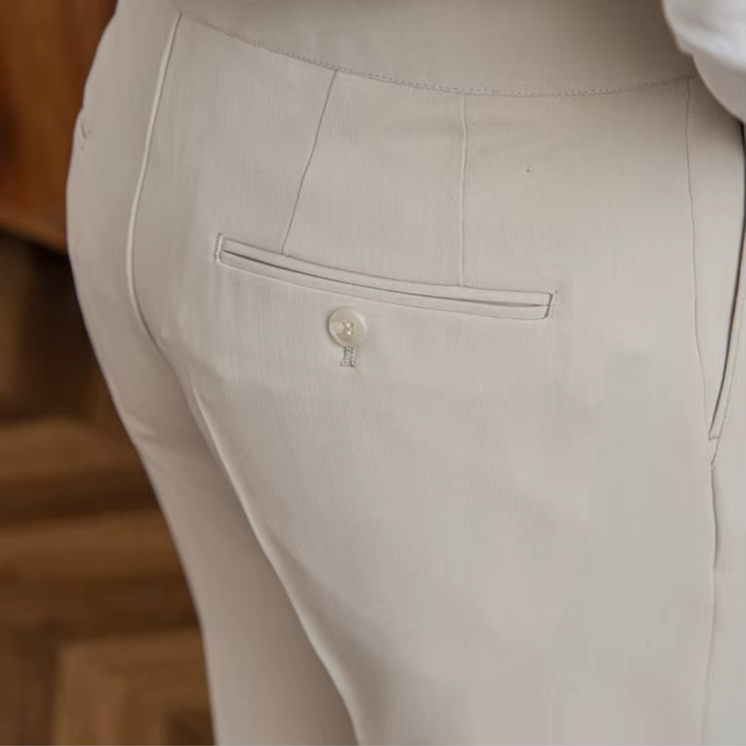 Image of Kelvin | Men's Pleated Dress Pants
