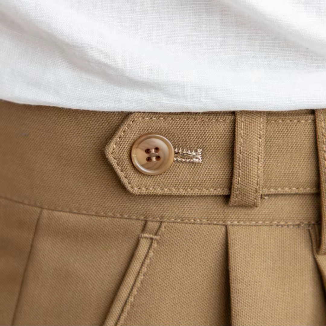 Image of Kelvin | Men's Pleated Dress Pants
