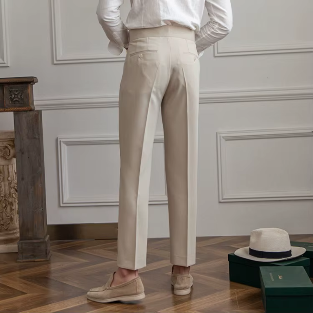 Image of Kelvin | Men's Pleated Dress Pants